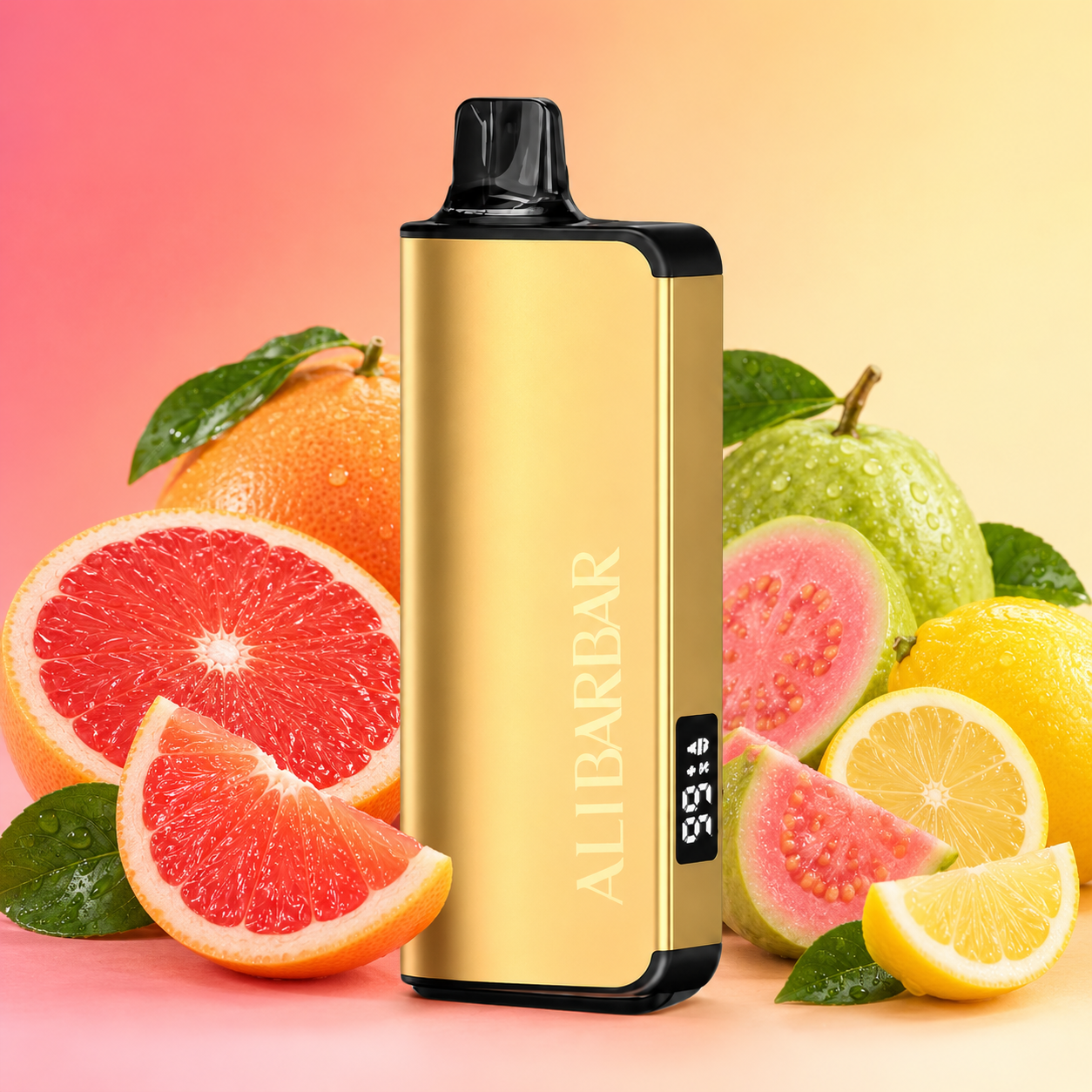 GRAPEFRUIT GUAVA LEMON (NEW FLAVOUR!) - ALIBARBAR INGOT 9000